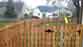 Cedar picket fence installation in Naperville